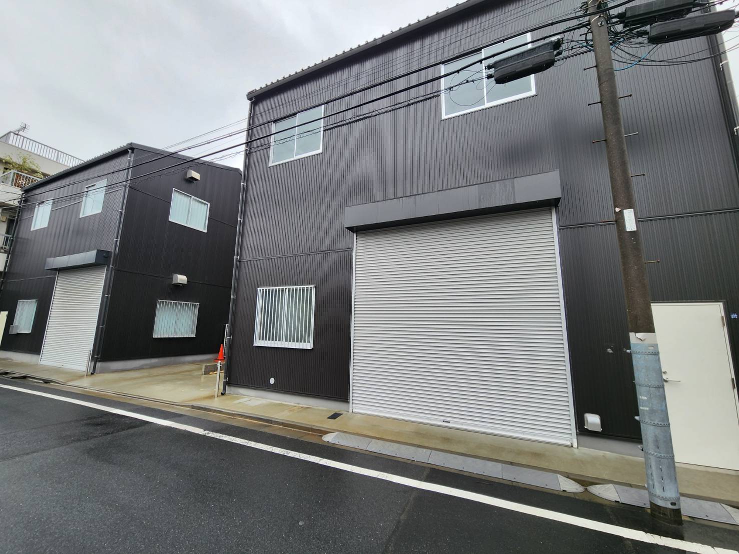 金属サイディング工事施工例